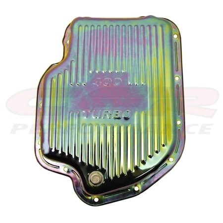 Cfr Performance CFR HZ-9197-C Chevy Gm Turbo Th-400 Steel Transmission Pan Deep Sump-Chrome CF55090